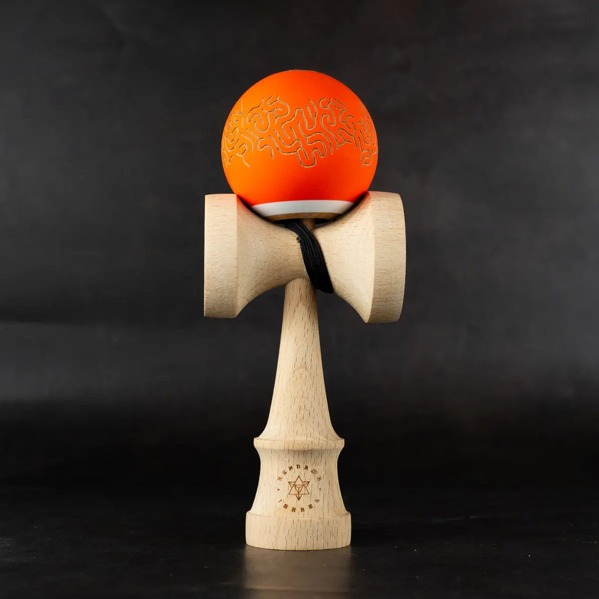 Israel Orange MAGMA Kendama