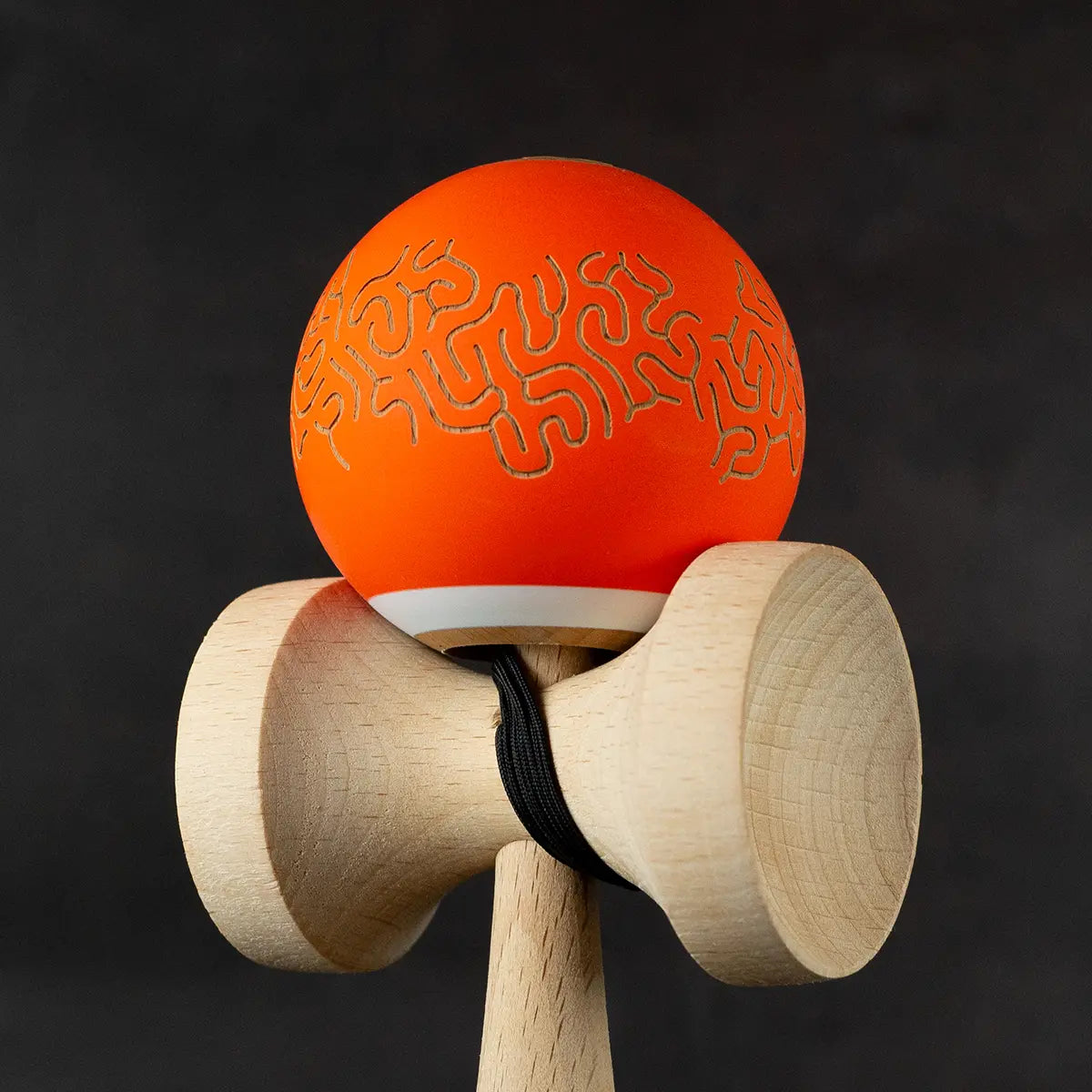 Israel Orange MAGMA Kendama